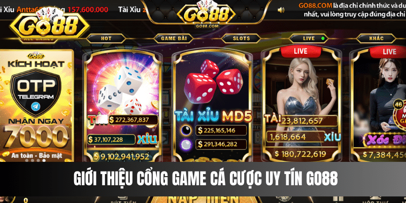 Giới thiệu sơ lược về chúng tôi - cổng game cá cược uy tín Go88.