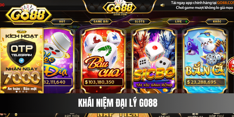 Khái niệm đại lý Go88