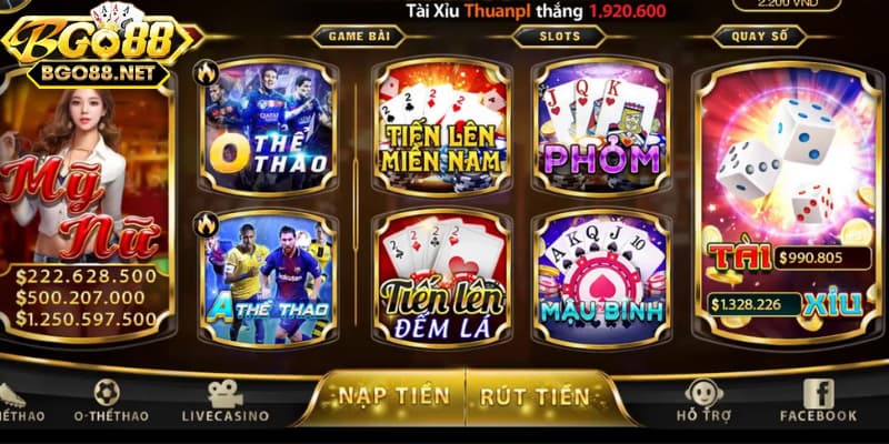 Rút tiền go88