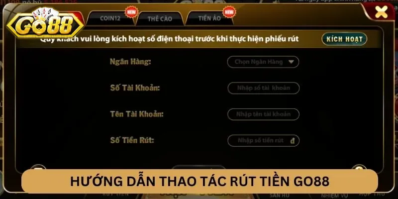 rút tiền go88