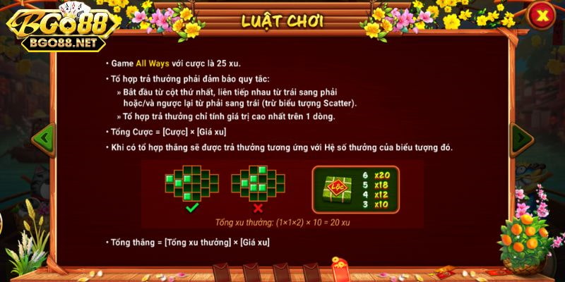 Cách Chơi sắc xuân chợ Tết Go88 - Dễ hiểu, dễ thắng