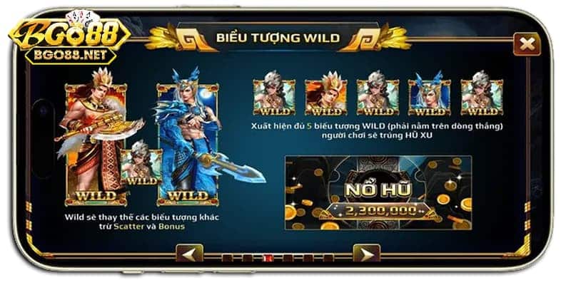 Tổng quát về slot game sơn tinh thủy tinh Go88