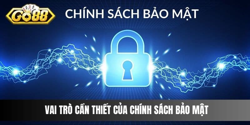 Vai trò cần thiết của chính sách bảo mật